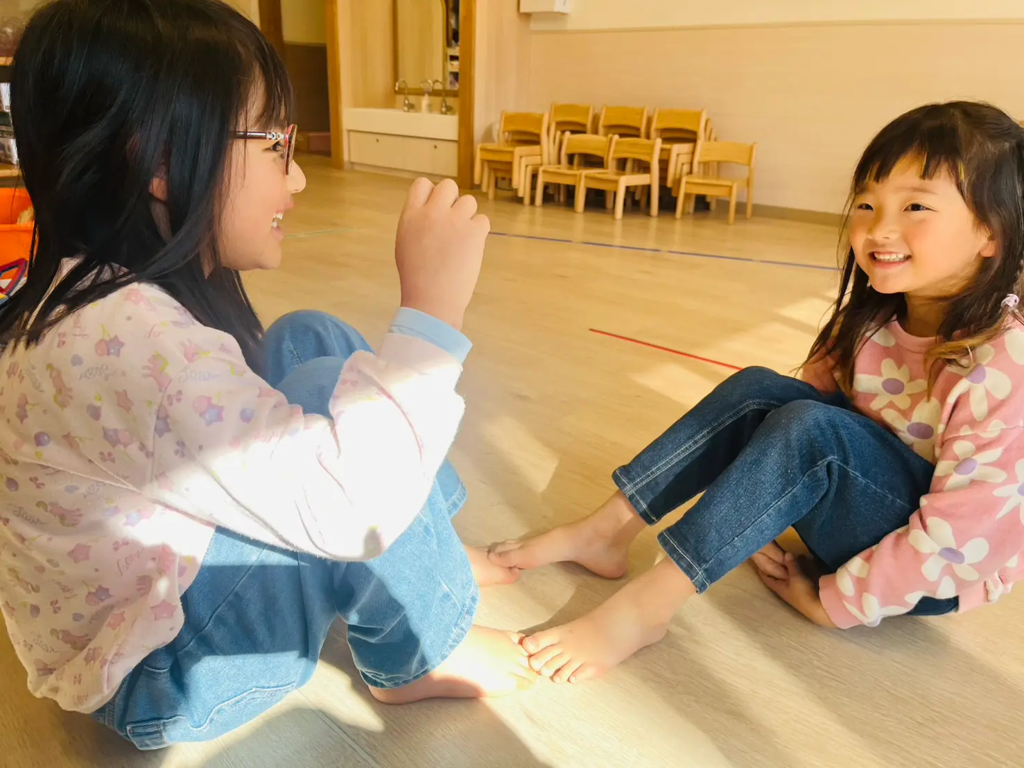 相手の想いを聴けるこども