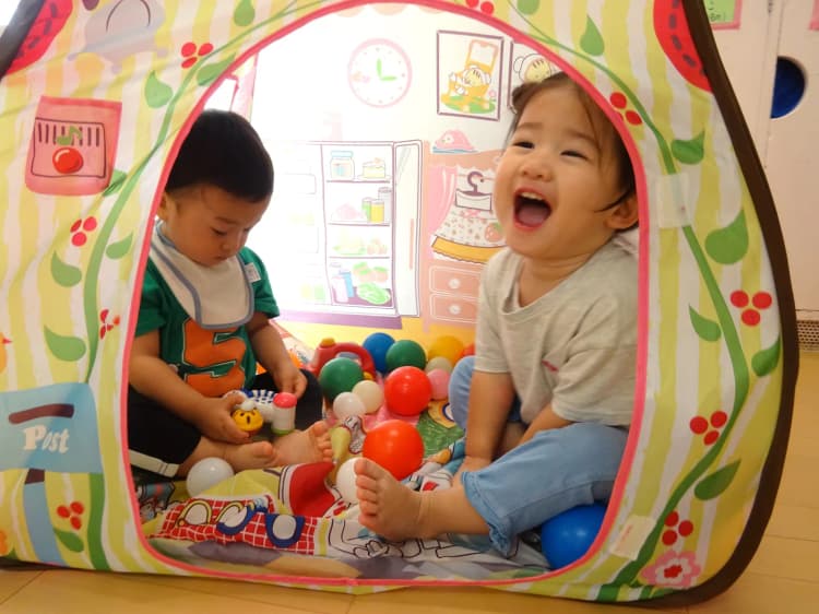 開園・順次登園・自由あそび