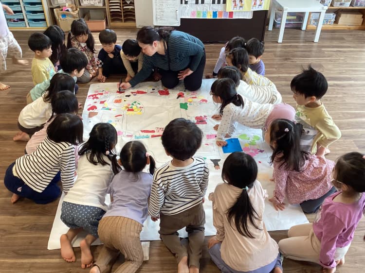 登園完了
朝の会
各クラスで主活動