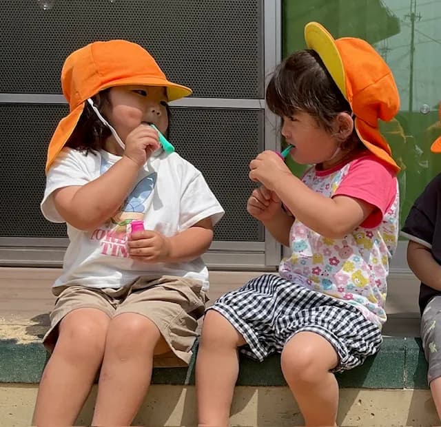 帰りの会
順次降園
自由あそび