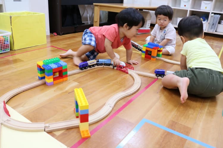 順次降園・自由遊び