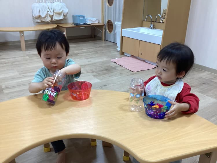 おやつ・おわりの会・自由遊び