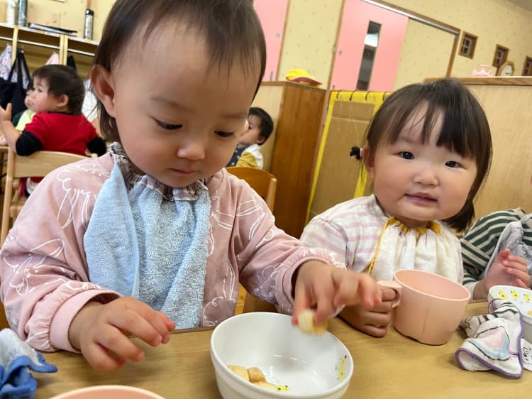 朝のおやつ・水分補給